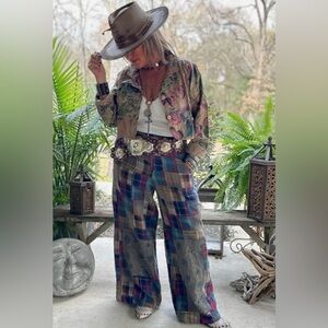 Jaded Gypsy Plum Right Pants - Sz L/XL